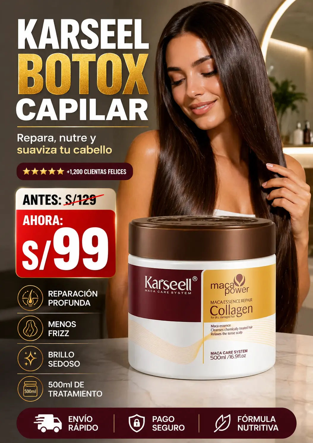 Karsell Botox Capilar