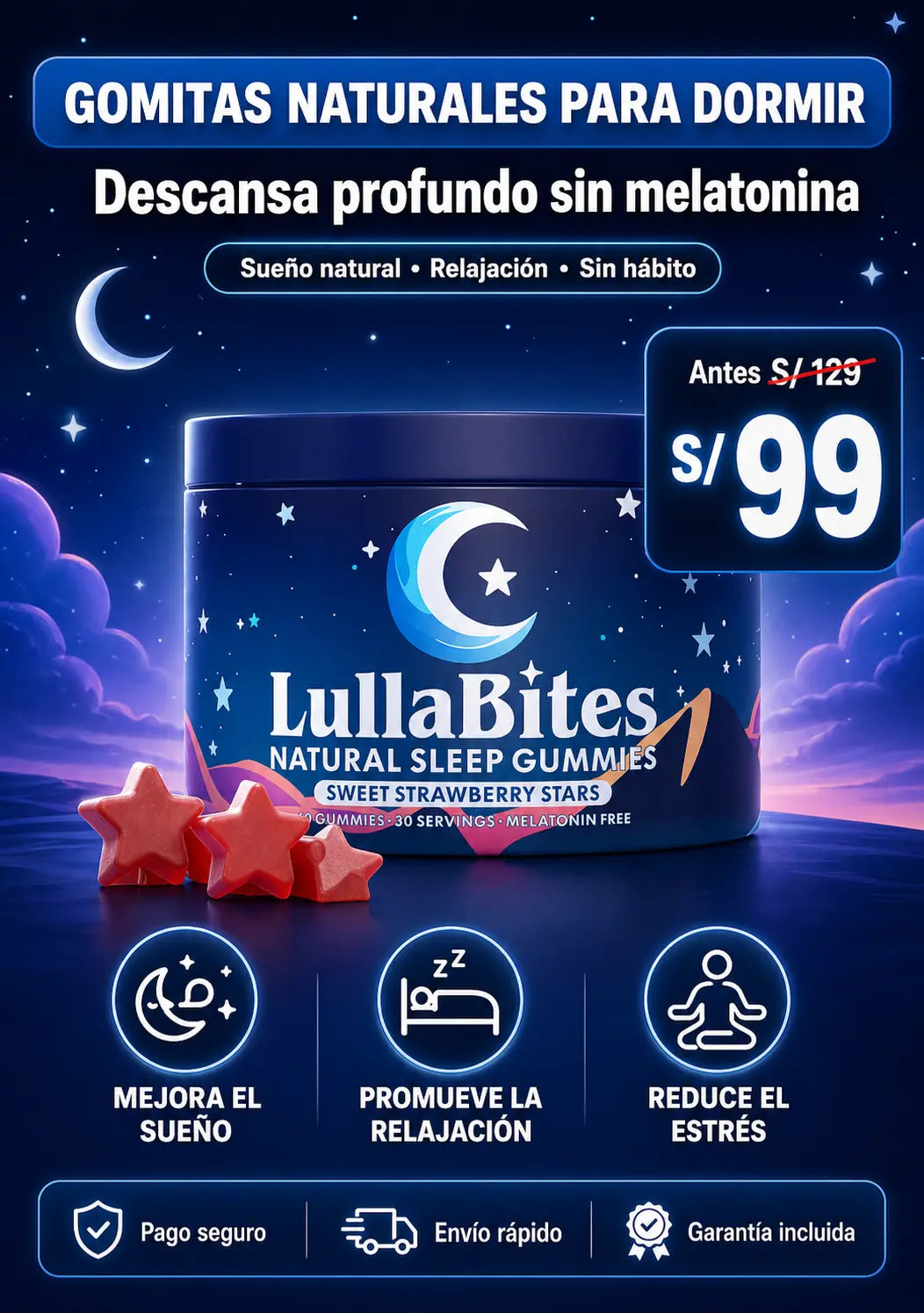 Gomitas Naturales Para Dormir